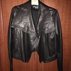 SOLD ❌Vince Asymmetrical Moto leather jacket S